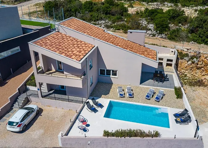 Willa Seaside Luxury With A Swimming Pool Posedarje, Novigrad - 15961 Posedarje