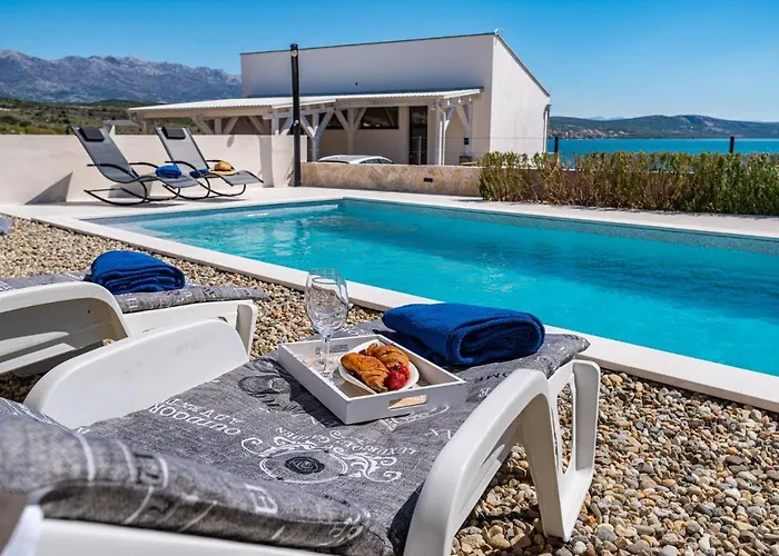 Willa Seaside Luxury With A Swimming Pool Posedarje, Novigrad - 15961 *