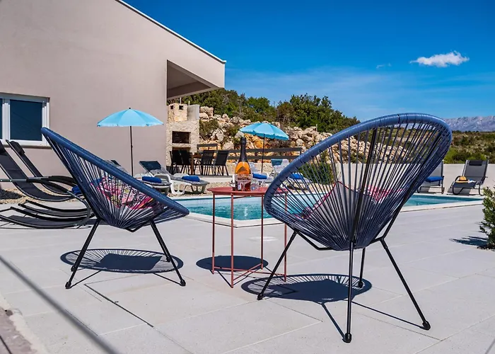 Willa Seaside Luxury With A Swimming Pool Posedarje, Novigrad - 15961 Posedarje